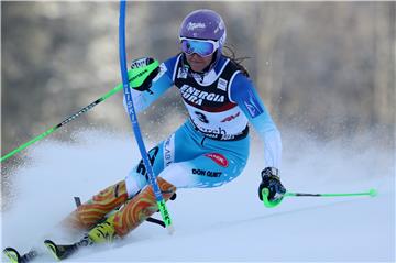 Snow Queen Trophy: Prva vožnja ženskog slaloma