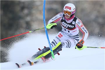 Snow Queen Trophy: Prva vožnja ženskog slaloma