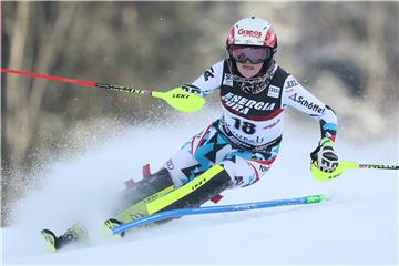 Snow Queen Trophy: Prva vožnja ženskog slaloma