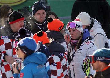 Prva vožnja ženske slalomske utrke Svjetskog skijaškog kupa 'Snow Queen Trophy 2017.'