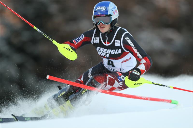 Snow Queen Trophy: Druga vožnja ženskog slaloma