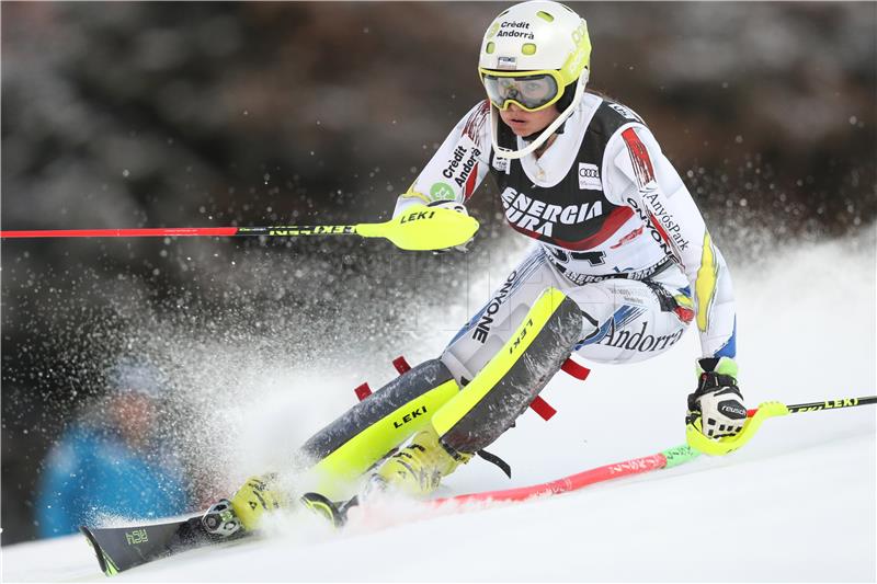 Snow Queen Trophy: Druga vožnja ženskog slaloma