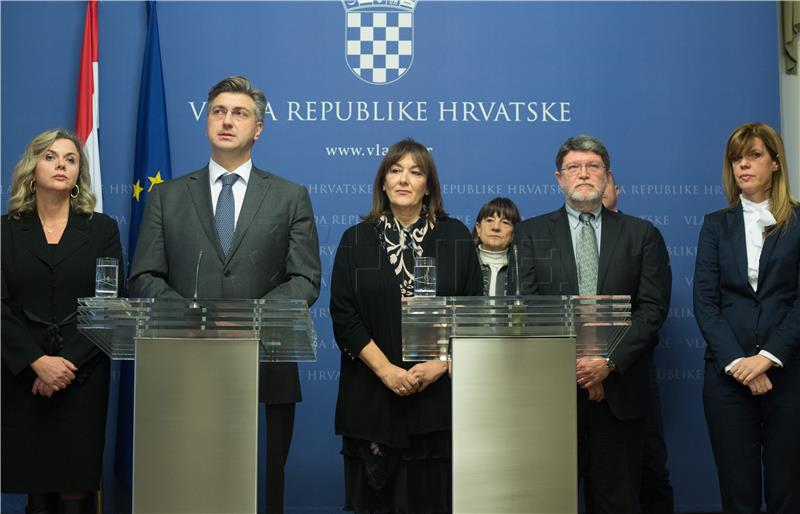 Izjave za medije nakon sastanka premijera Plenkovića sa zastupnicima u Europskom parlamentu