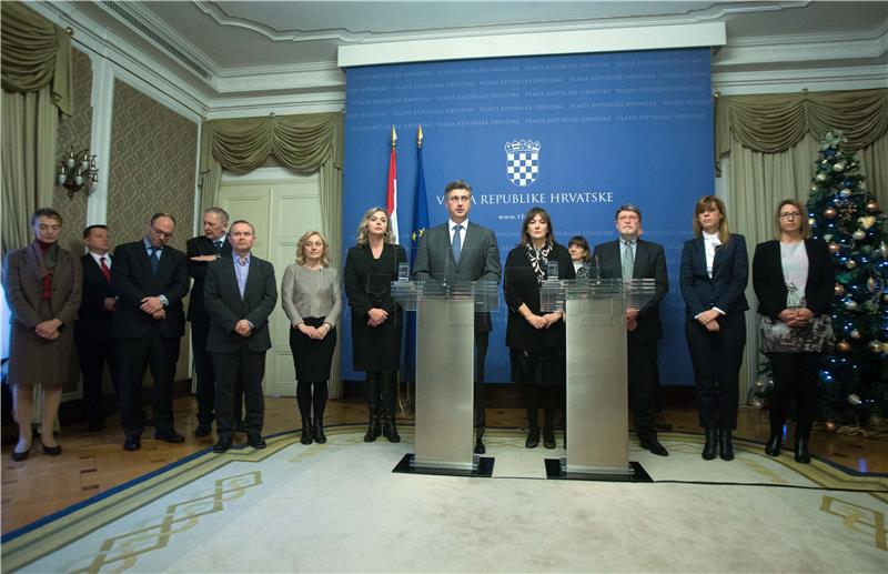 Izjave za medije nakon sastanka premijera Plenkovića sa zastupnicima u Europskom parlamentu