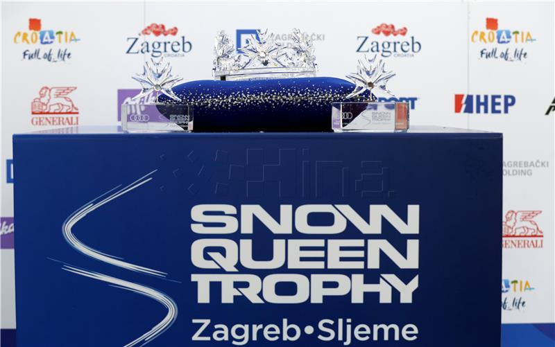 Snow Queen Trophy: Prva vožnja muškog slaloma