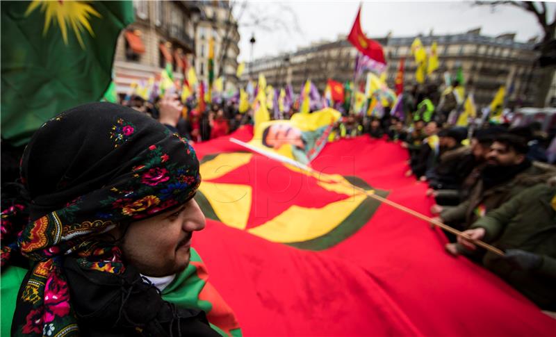 FRANCE PARIS KURDS PROTEST