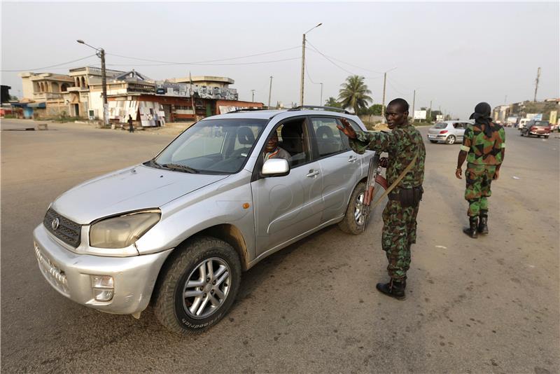 IVORY COAST SOLDIERS MUTINY