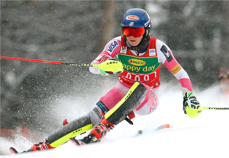 Maribor, slalom (ž): Shiffrin najbrža nakon prve vožnje