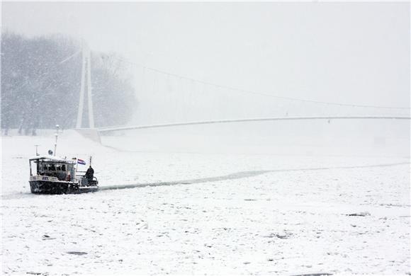 U Osijeku u nedjelju ujutro izmjereno minus 18 stupnjeva