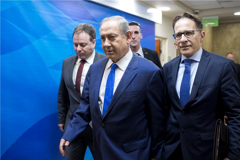 ISRAEL GOVERNMENT WEEKLY CABINET MEETING