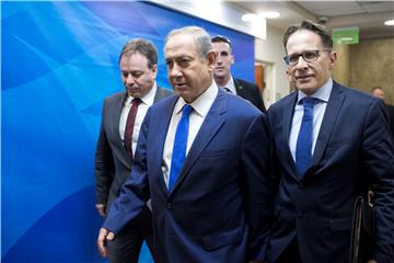 ISRAEL GOVERNMENT WEEKLY CABINET MEETING