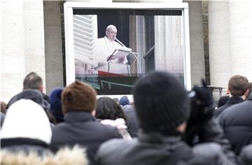 VATICAN RELIGION POPE ANGELUS PRAYER