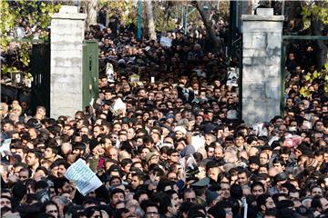 IRAN PEOPLE RAFSANJANI FUNERAL