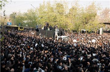 IRAN PEOPLE RAFSANJANI FUNERAL