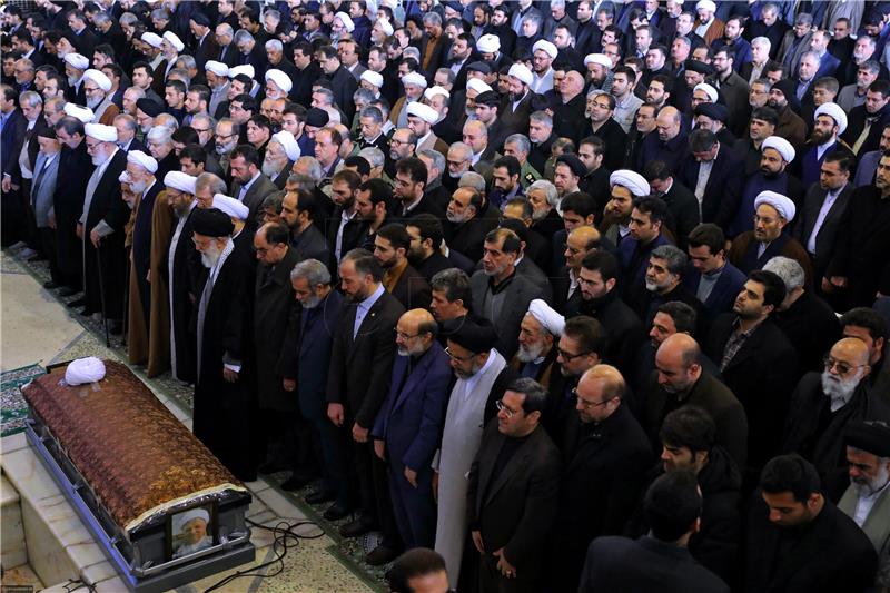 IRAN PEOPLE RAFSANJANI FUNERAL