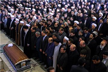 IRAN PEOPLE RAFSANJANI FUNERAL