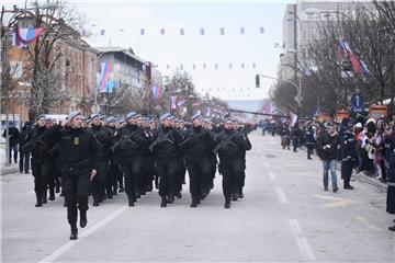 Probe launched into soldiers' line-up at prohibited Banja Luka ceremony