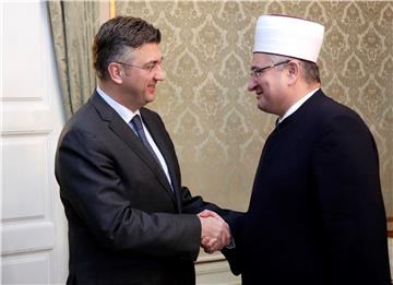 PM receives head of Islamic community in Croatia