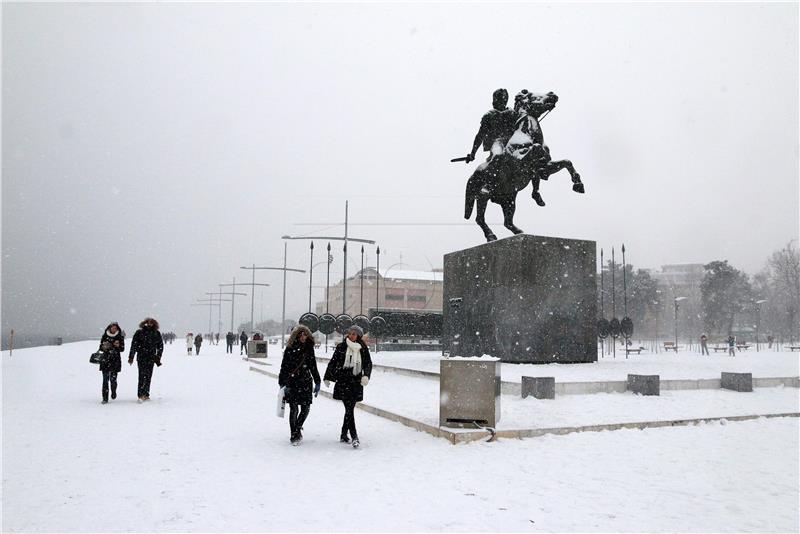 GREECE WEATHER WINTER