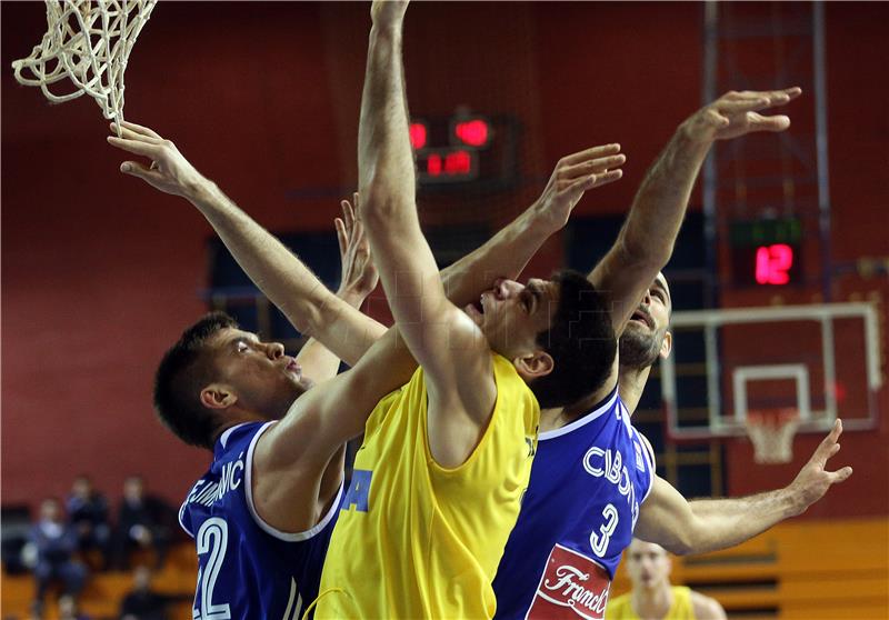 A-1 liga košarkaša: Zagreb - Cibona 70-90