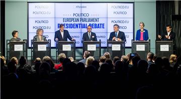 BELGIUM EUROPEAN PARLIAMENT PRESIDENTIAL DEBATE