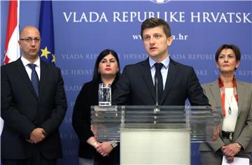 Tiskovna konferencija nakon sjednice Vlade rH