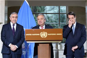 SWITZERLAND CYPRUS PEACE TALKS