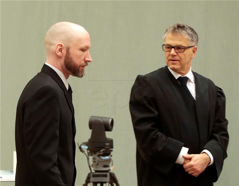 NORWAY ANDERS BEHRING BREIVIK APPEAL