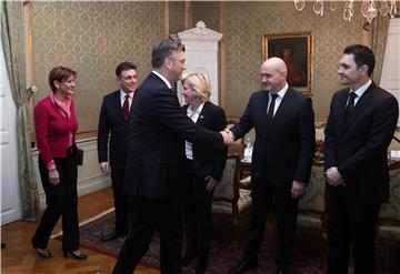 Premijer Plenković sa predstanicima HGK