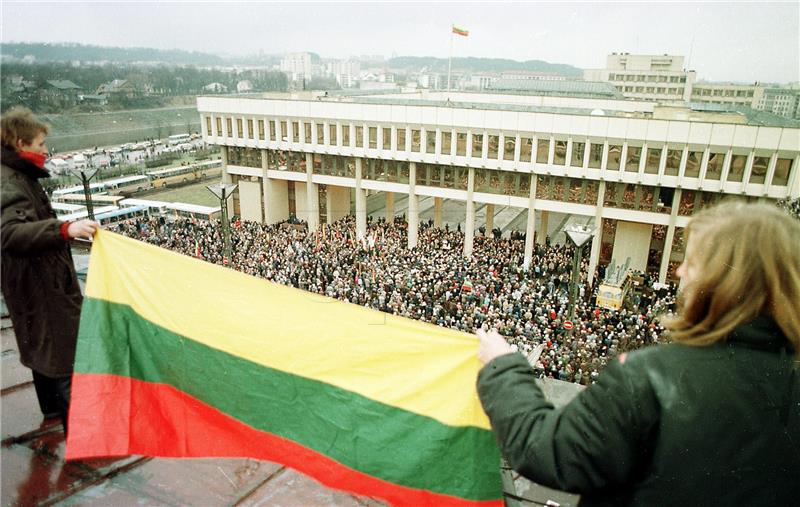 (FILE) LITHUANIA FREEDOM DEFENDERS DAY