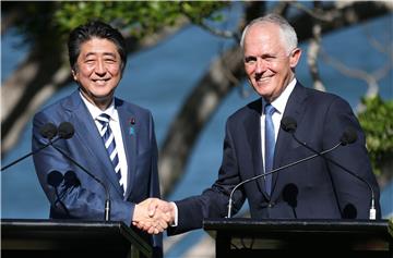 AUSTRALIA JAPAN SHINZO ABE VISIT