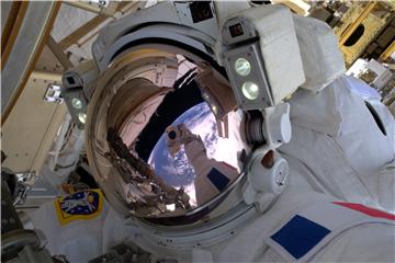 IN SPACE ISS SPACEWALK