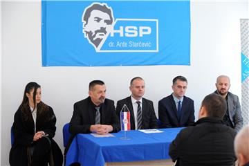 Tiskovna konferencija HSP AS u Splitu