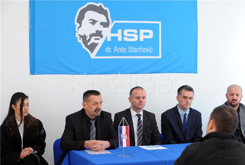 Tiskovna konferencija HSP AS u Splitu