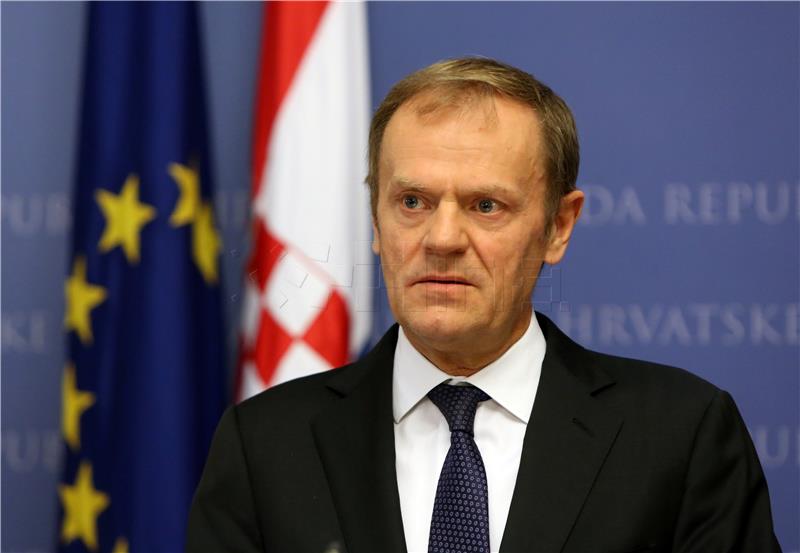 Banski dvori: Donald Tusk i Andrej Plenković povodom 25. obljetnice međunarodnog priznanja RH