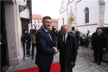 Tusk says Croatia's achievements in 25 years of independence amazing