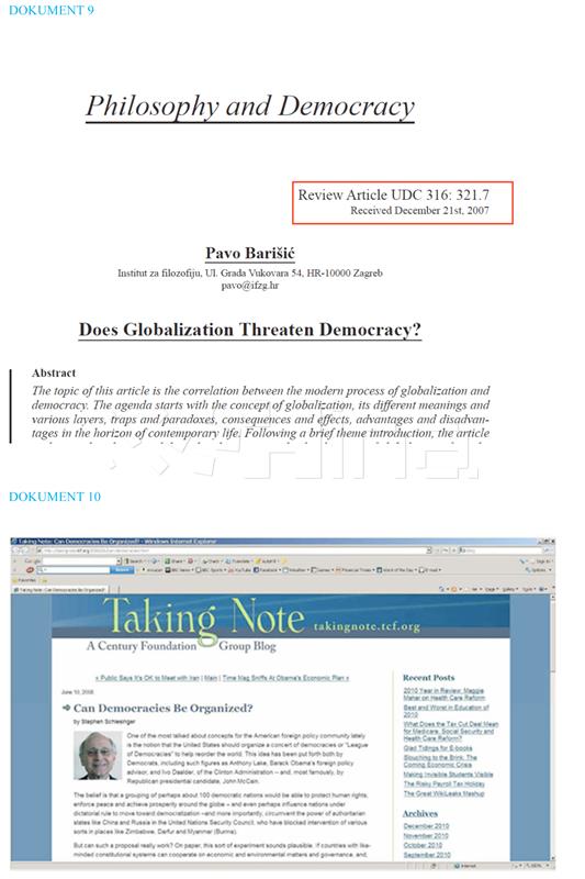 Ivan Đikić u pismu Plenkoviću i Petrovu iznio dokaze da je Barišić plagijator