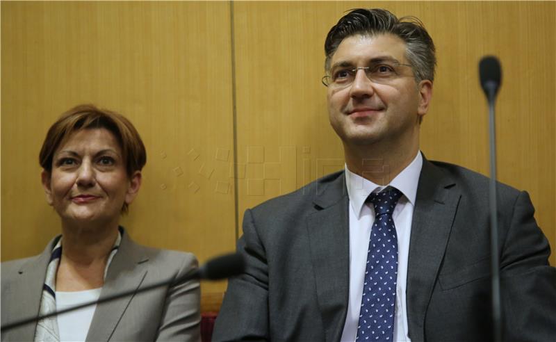 Plenković: Martina Dalić ne bi privatni interes pretpostavila interesima hrvatske države