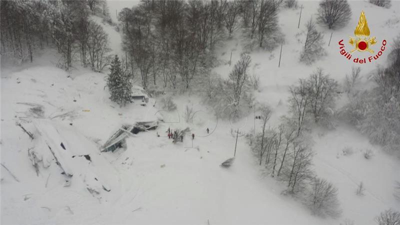 ITALY EARTHQUAKE AVALANCHE