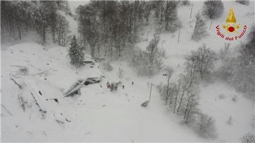 ITALY EARTHQUAKE AVALANCHE