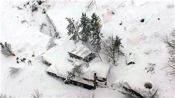 ITALY EARTHQUAKE AVALANCHE