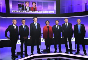 FRANCE ELECTIONS PRIMARIES LEFT DEBATE