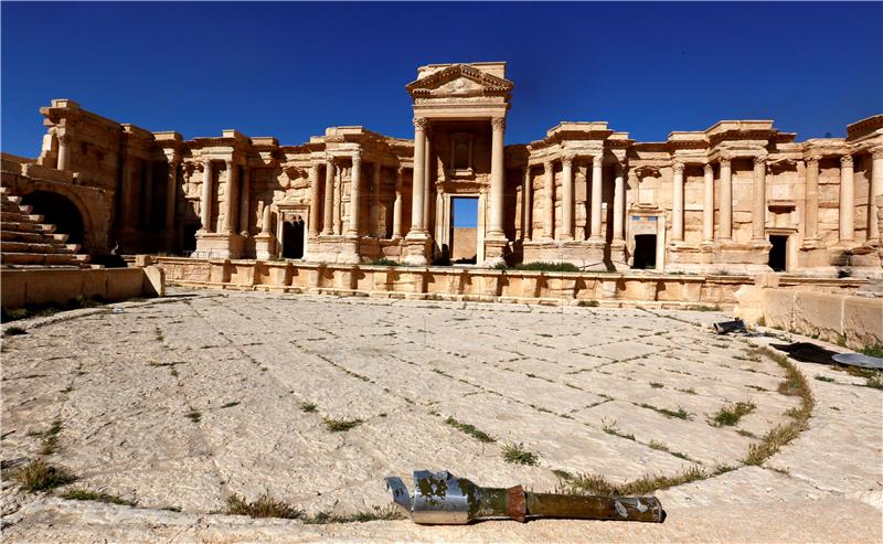 (FILE) SYRIA WAR PALMYRA HERITAGE SITE