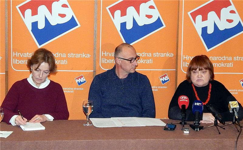 Tiskovna konferencija HNS-a