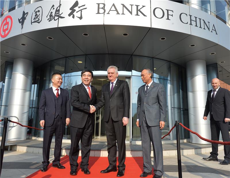 Bank of China opens Belgrade branch