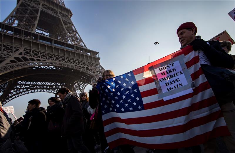 FRANCE USA TRUMP INAUGURATION AFTERMATH