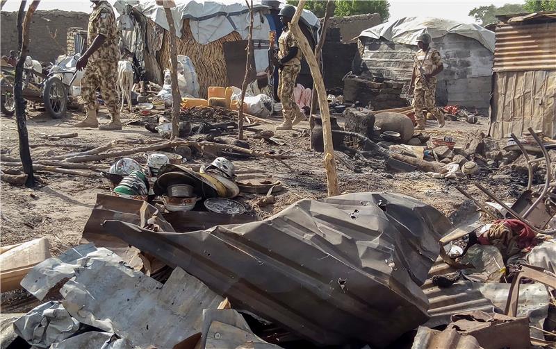 NIGERIA AERIAL BOMBING CAMP