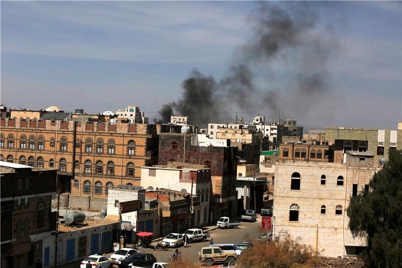 YEMEN CONFLICT SAUDI AIRSTRIKES