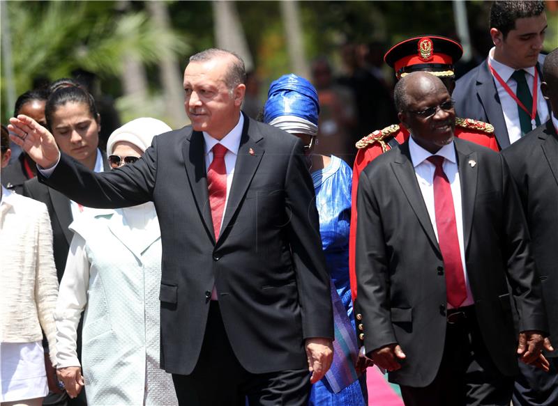 TANZANIA TURKEY ERDOGAN VISIT