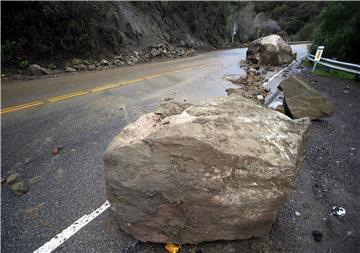 USA CALIFORNIA RAIN STORM AFTERMATH